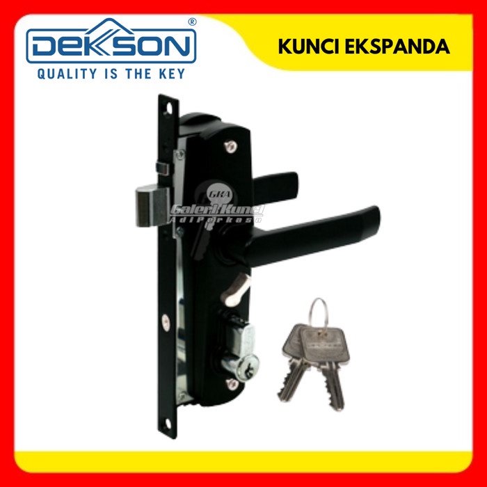 Latin- Kunci Dekson Dekkson Ekspanda Kc 8203 Bk Pintu Kawat Kasa Nyamuk