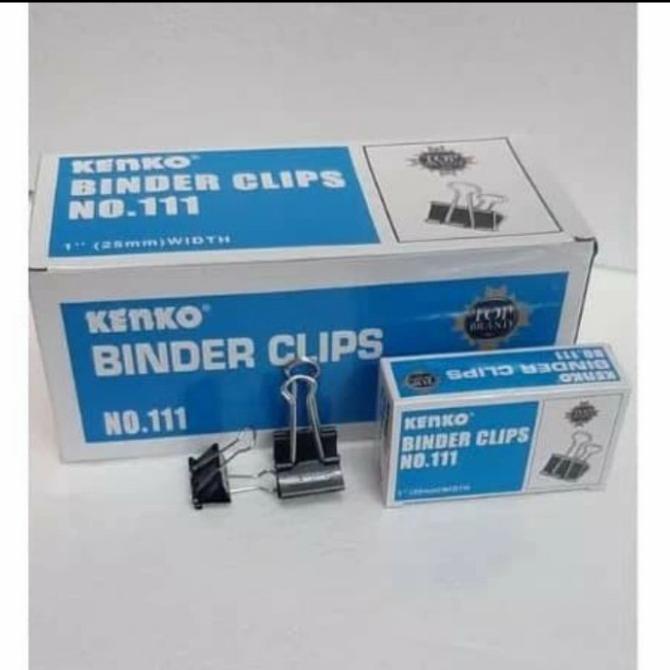 

BINDER CLIP KENKO 111 1 GROSS ISI 12 BOX