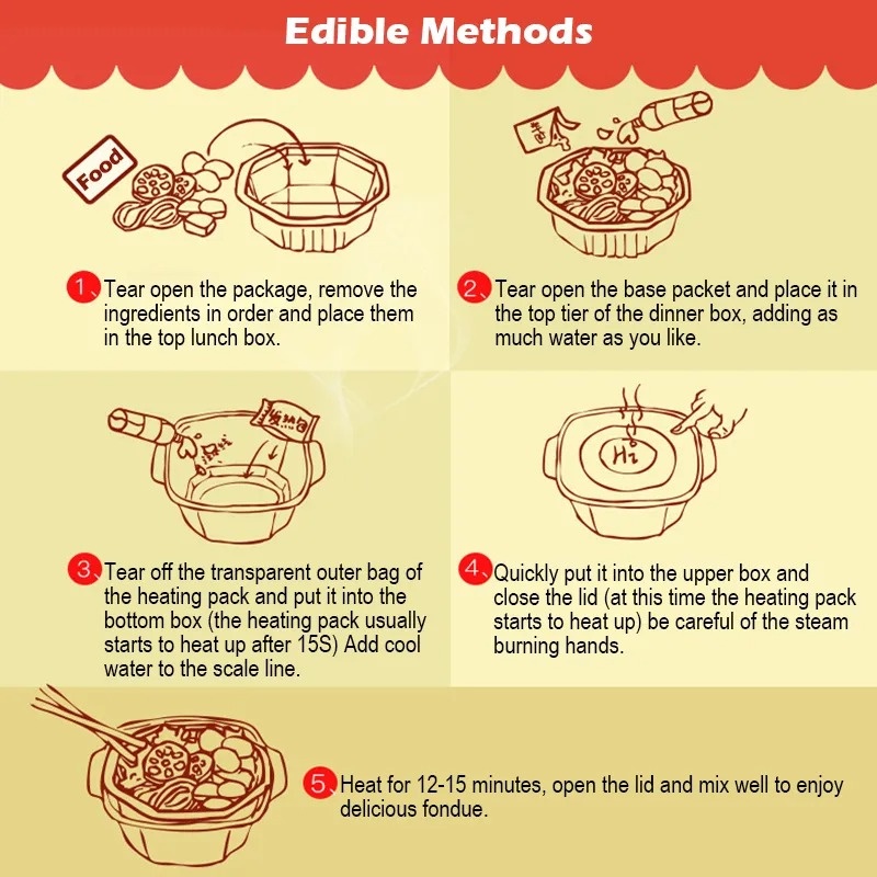 

Haidilao Instant Hotpot Makanan E Cup Instant Noodle Haidilao Self Heating Hot Pot Instant Steamboat