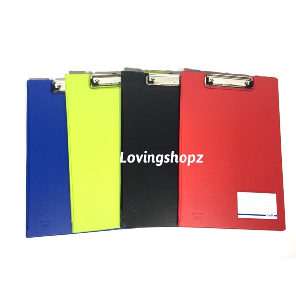 

Papan Clipboard With Cover , Dgn Penutup Uk. F4 Berkualitas