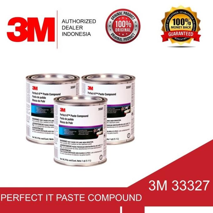 3M 33327 Perfect-it Paste Compound Kompon Mobil Kompon Poles Kode 1218