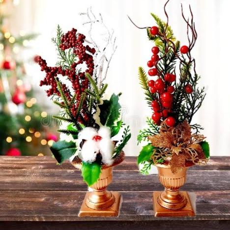 

Terlaris Bunga Rangkai Natal Lengkap Pot Dekorasi Hiasan Natal Ranting Pohon Terbaik