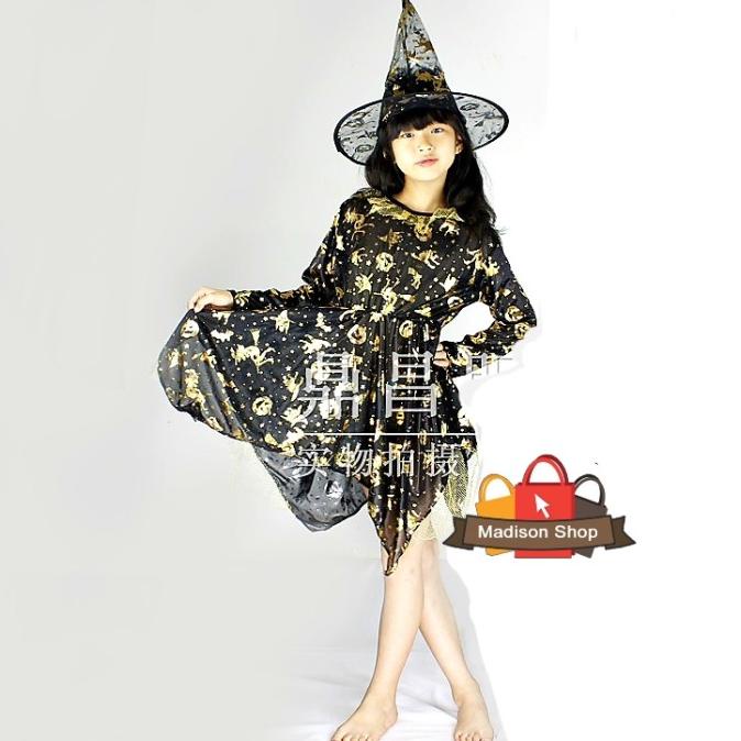 

New Kostum Haloween Penyihir Murah Cosplay Witch Halloween Costume Murah Terbaik