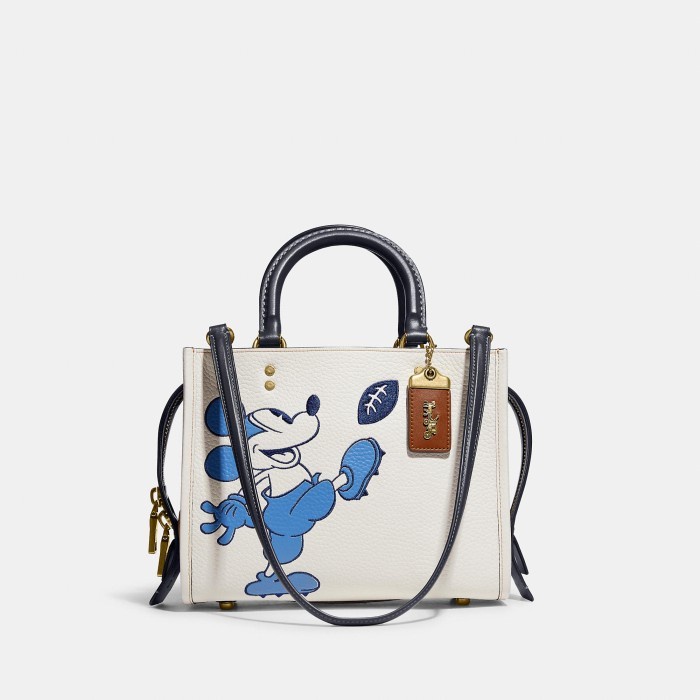 Tas C. *6166* Disney X Coach Roguee 25 With Mickey Mouse
