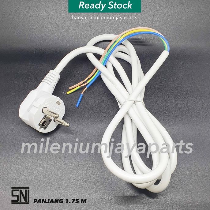 favorit] Kabel Colokan Mesin Cuci Multifungsi / Kabel Buntung Kulkas SNI