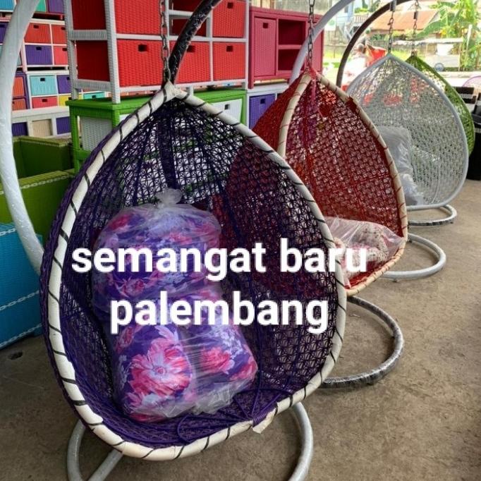 Ready oke] Ayunan Rotan Sintetis/ Kursi santai / Sofa Santai Anyaman Rotan modern