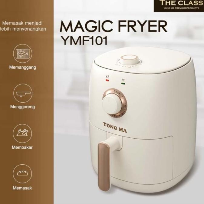 ___] YONG MA AIR FRYER 2,4L LOW WATT YMF101