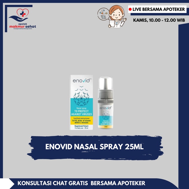 Enovid Nasal Spray 25 ML