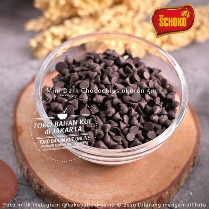 

Schoko Compound MINI Choco Chips 1kg Chocochips Mini Chocolate Chip