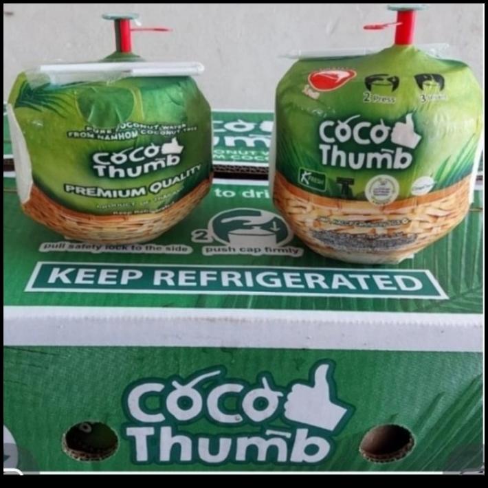 

TERMURAH BUAH KELAPA THAILAND COCO THUMB 6 PIS/ BUAH COCO THUMB FRESH/ HAMPERS !!!