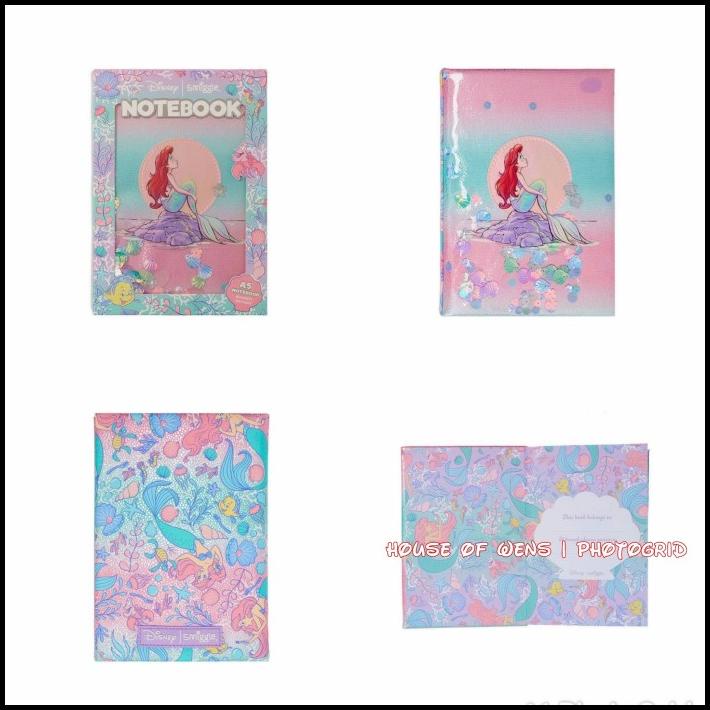 

TERMURAH SMIGGLE DISNEY PRINCESS ARIEL A5 NOTEBOOK ORIGINAL