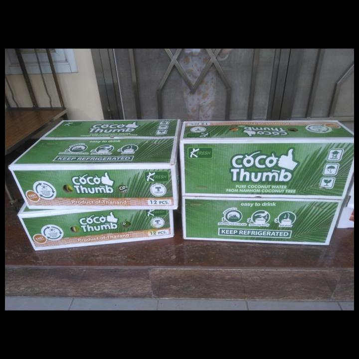 

HOT DEAL BUAH KELAPA THAILAND COCO THUMB 6 PIS/ KELAPA IMPORT FRESH/ HAMPERS !!!!