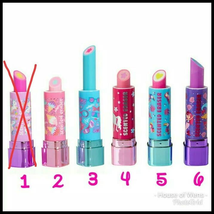 

BEST DEAL SMIGGLE LIPSTIC ERASER - SMIGGLE - PENGHAPUS SMIGGLE !!!!!!