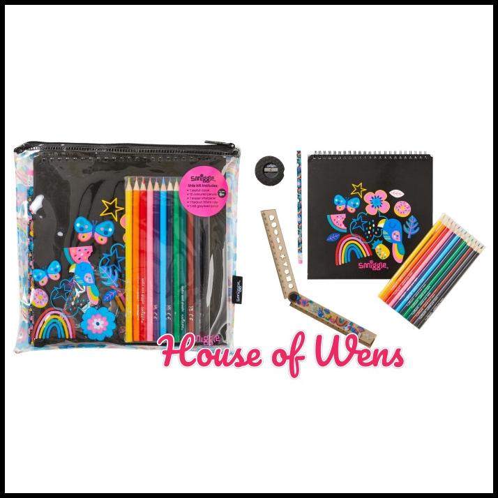 

GRATIS ONGKIR SMIGGLE FLOW SKETCH STATIONERY GIFT PACK ORIGINAL - PAKET ALAT TULIS