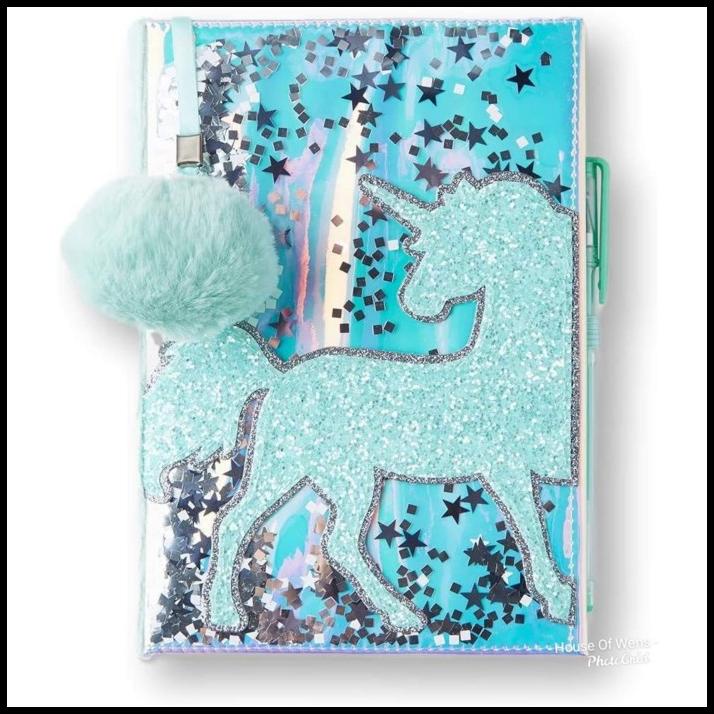 

TERBARU JUSTICE SHAKY GLITTER UNICORN DIARY WITH PEN - DIARY JUSTICE !!!!!