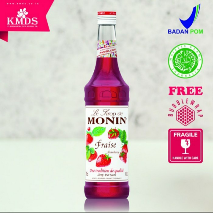 

MONIN Strawberry syrup 70 cl 700 ml