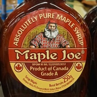 

maple joe maple syrup 250gr