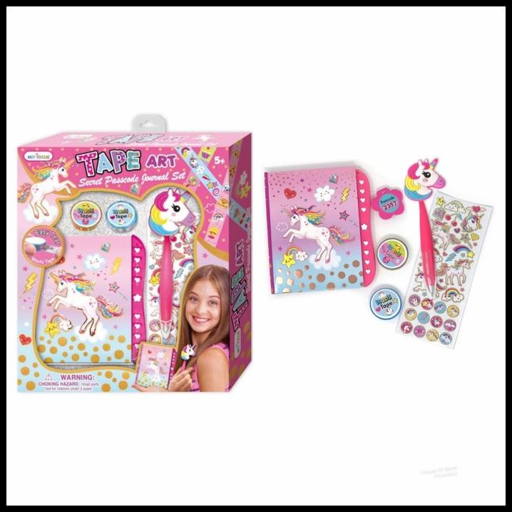 

DISKON TAPE ART SECRET PASSCODE JOURNAL SET - DIARY LOCK SET !!!!!!!