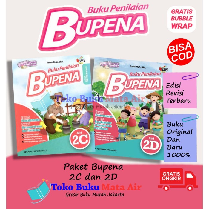 

NEW BEST SELLER PAKET BUPENA 2C & 2D K13N ERLANGGA