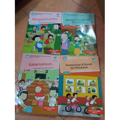 

NEW Paket Buku Tematik SD kelas.2 semester 2