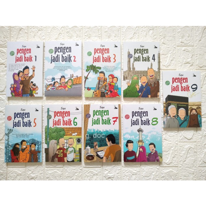 

NEW KOMIK PENGEN JADI BAIK - PJB BY SQU ORIGINAL BOOK BERSEGEL