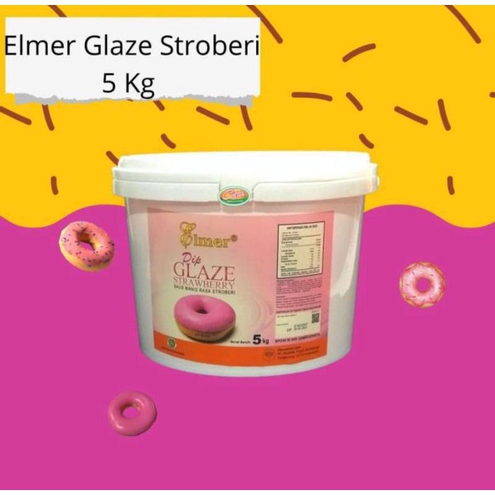 

Promo Elmer Dip Glaze 5Kg Semua Rasa Lengkap / Dip Glaze Coklat Tiramisu