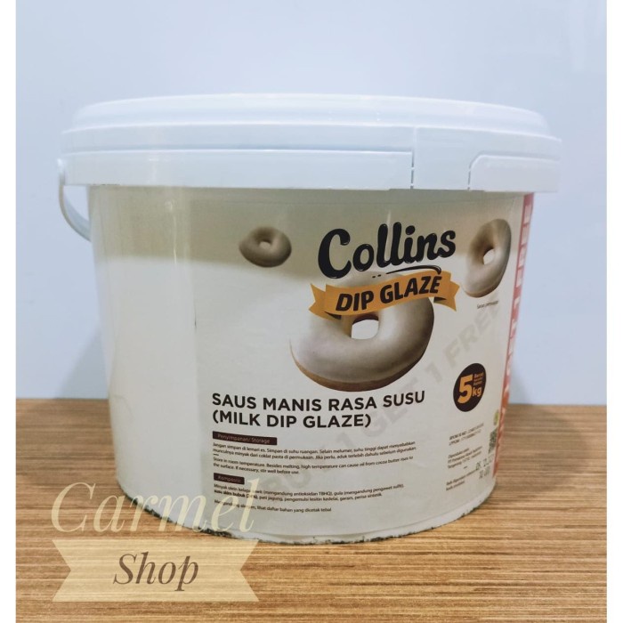 

Hariya Collins Dip Glaze Milk 5Kg / Topiing Pisang Nugget