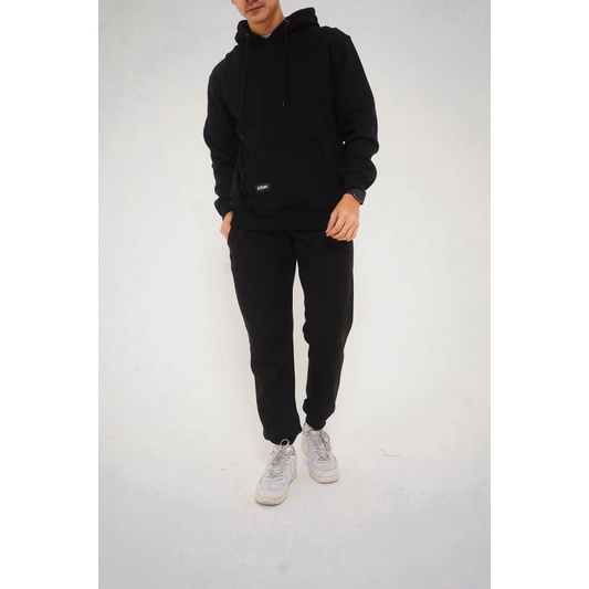 Steigen Jogger Pants Fleece Black