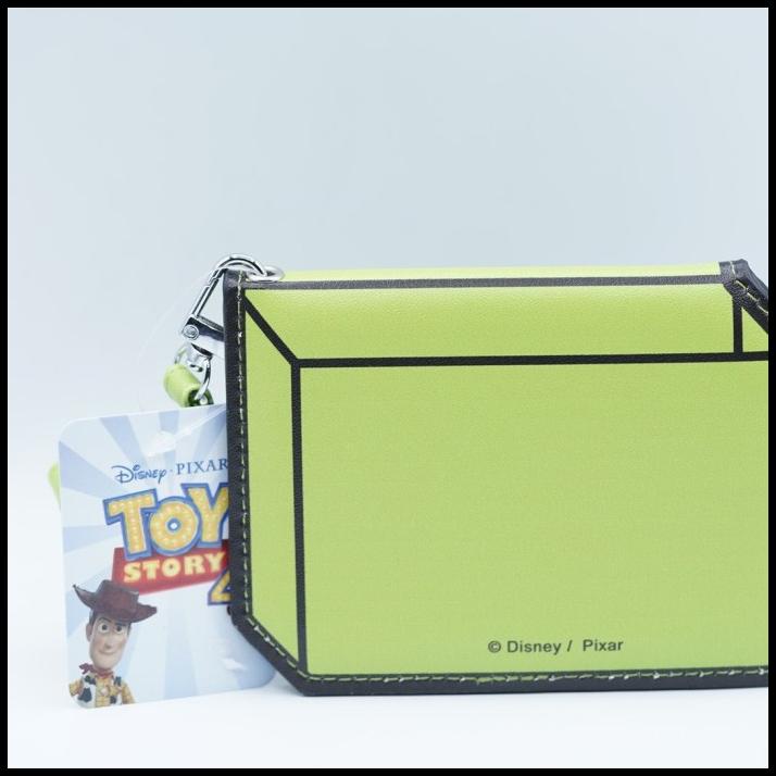 

HOT DEAL ALIEN TOY STORY DOMPET KARTU CARD POUCH LANYARD DISNEY GREEN !!!