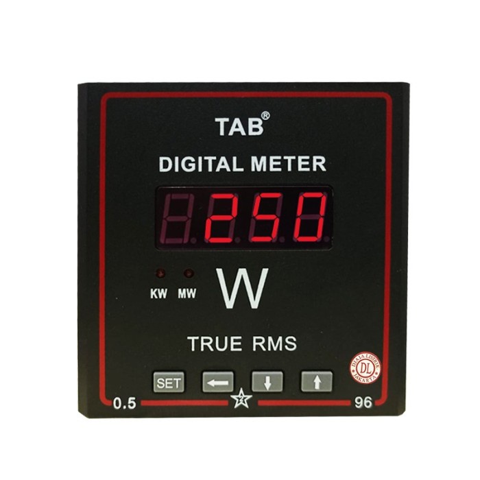 ✅Sale Power Watt Meter Digital Kw Meter 96 X 96 3P / 4W Tab - Digital Meter Diskon