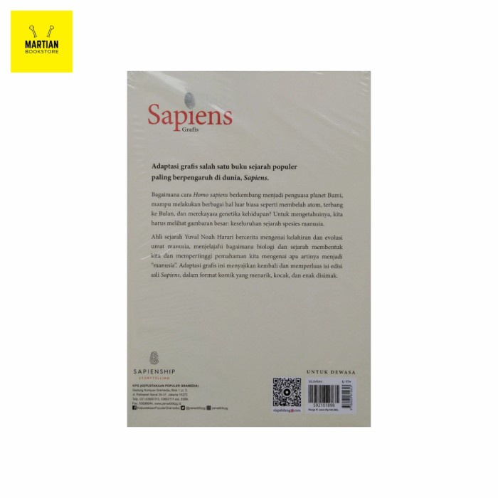 

NEW Sapiens Grafis Kelahiran Umat Manusia Edisi Indonesia
