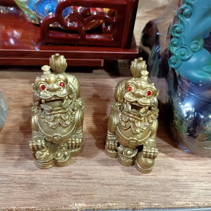 Promo Patung Pi Xiu / Pixiu Kuningan - 3 Inch -01