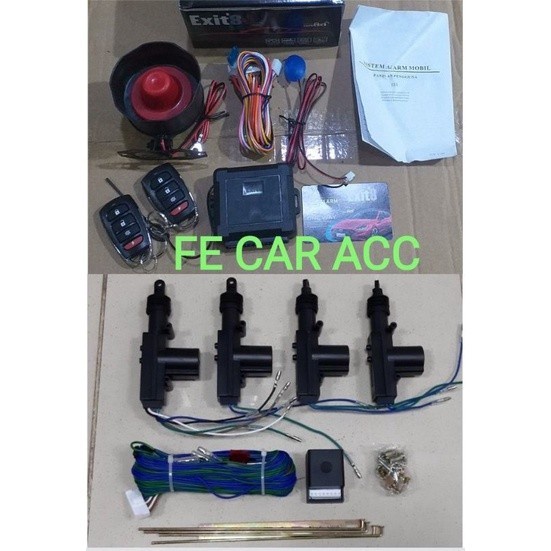 Paket Alarm Central Lock Mobil Soluna Camry Nav1 Altis Etios Vios Kode Hm050