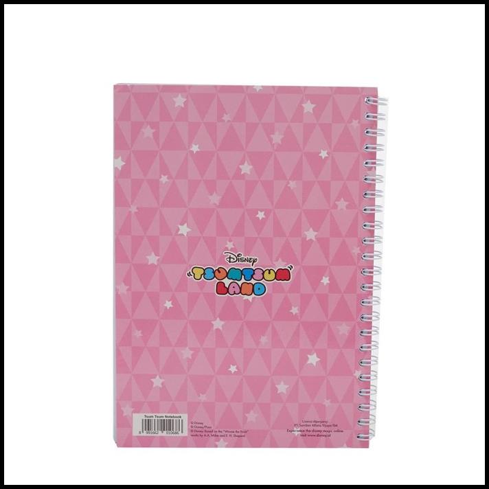 

BEST DEAL DISNEY TSUM TSUM NOTEBOOK PINK TYPE A