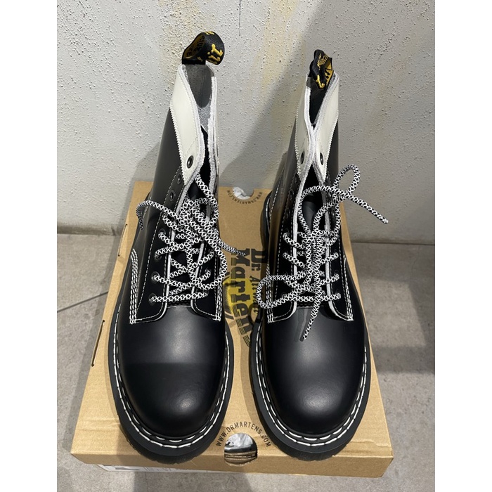 DR MARTENS 1460 BEX PASCAL BLACK + WHITE ORIGINAL