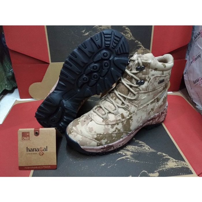SEPATU TACTICAL HANAGAL LORENG 6INC SEPATU ORIGINAL WATERPROOF ORIGINAL