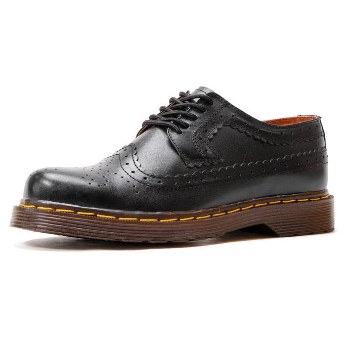 SEPATU BOOTS PRIA LOW BOOT WINGTIP KULIT ASLI DOCMART CLASSIC 1061 ORIGINAL