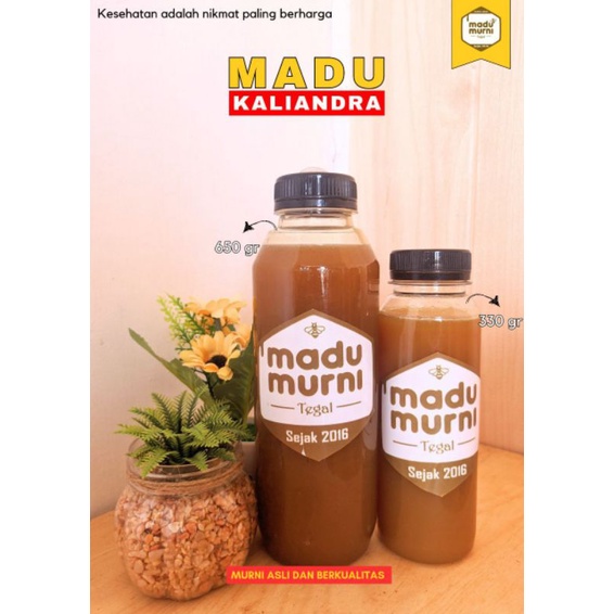 

MADU KALIANDRA MURNI 100% ASLI