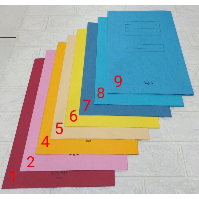 

Ready Stopmap/ Map Kertas Gand Terbaik