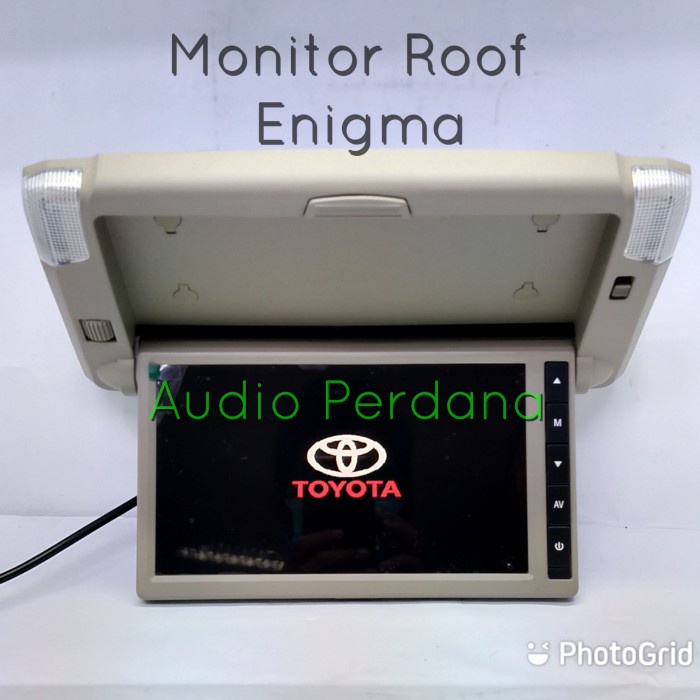 Promo Monitor Plafon / Roof Mobil Universal 9" Model Oem Toyota