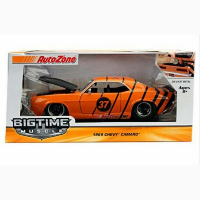 ✅COD Jada Big Muscle 1969 Chevy Camaro Skala 1 :24 Bisa Gojek