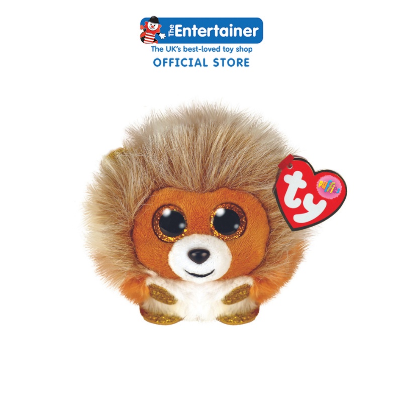 TY Toys Puffies Ball Caesar Lion - Boneka Anak Singa