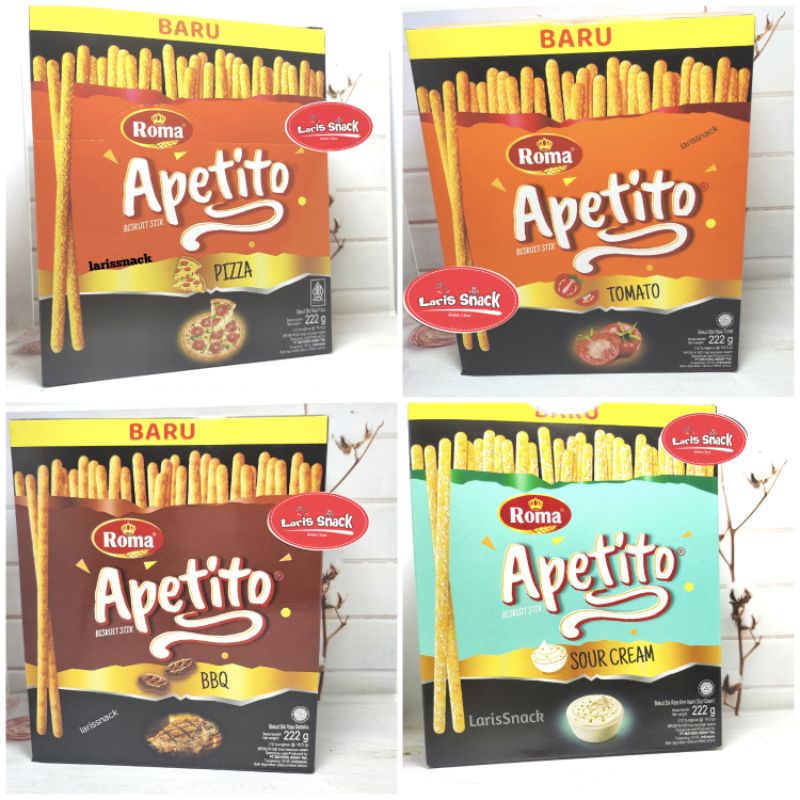 

Biskuit Roma Apetito All Varian Box