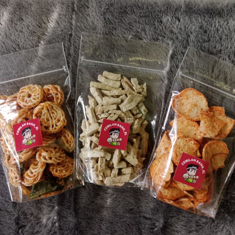 

Basreng Pedas/Ori - Kerupuk Kembang Pedas/Ori