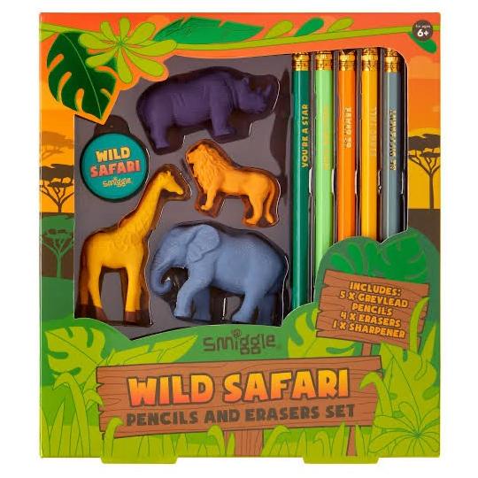 

Ready Smiggle Safari & Unicorn Pencils And Erasers Box Set Original
