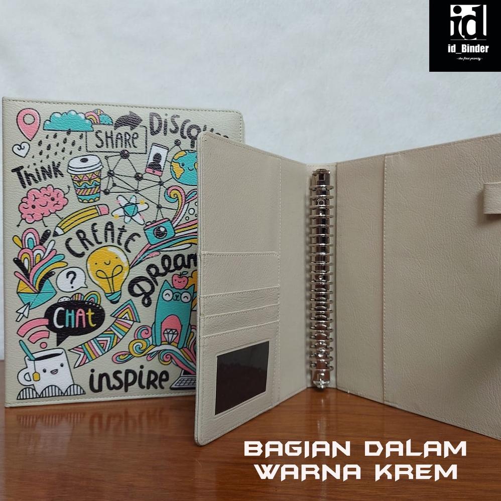 

Update! BINDER PRINTING MOTIP CREATE DREAM A5/20RING DAN B5/26RING ,,