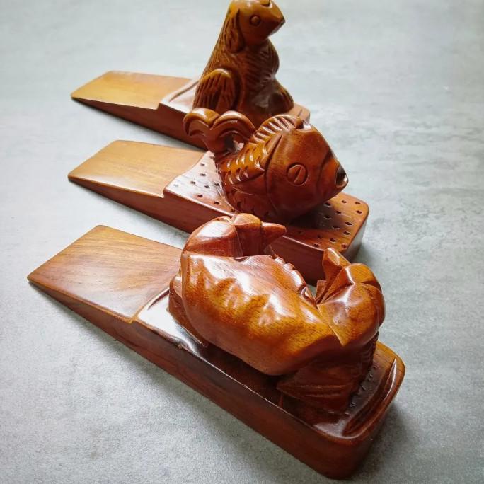 :::::::] Ganjal Pintu Kayu Jati Special Edition Glossy