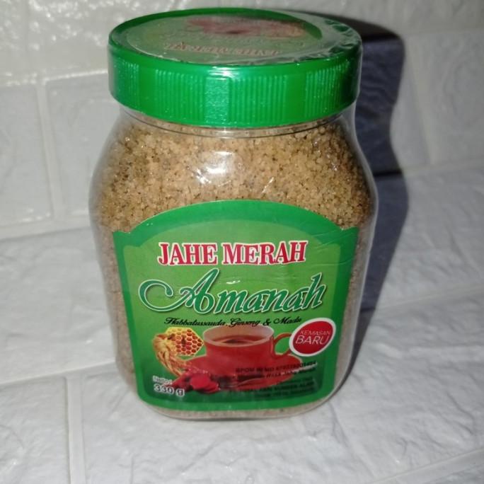 

=+=+=+] Jahe Merah Amanah Jahe Merah Super Plus Ginseng + Madu 330 Gram