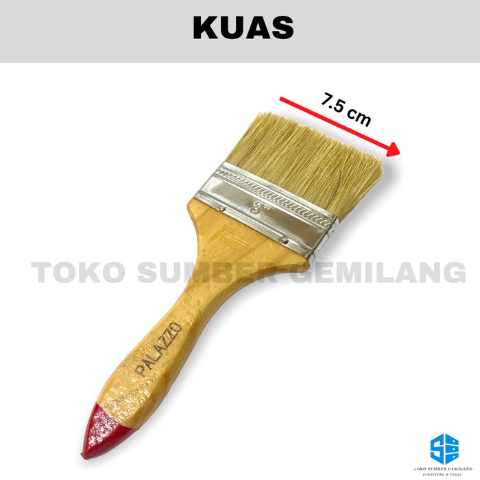 

Kuas Cat / Kuas Cat 3 Inch / Kuas Cat Tembok / Kuas / Alat Cat