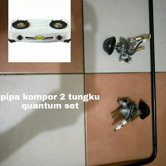 ~~~~~] pipa kompor quantum 2 tungku SET